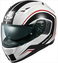 OGK KABUTO(オージーケーカブト) 【4966094584887】 KAMUI 3 KNACK ホワイトブラック Lサイズ(59-60) ナック バイク用 ヘルメット