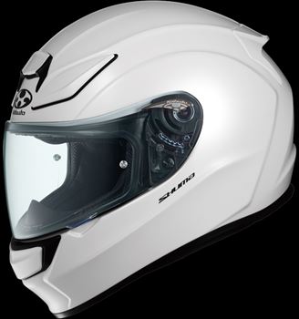 OGK KABUTO(オージーケーカブト) 【4966094601577】 SHUMA　パールホワイト XSサイズ(53-54)　シューマ　バイク用　ヘルメット　