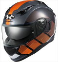 OGK KABUTO(オージーケーカブト) 【4966094602932】 KAMUI 3 JM ブラック オレンジ Sサイズ(55-56) バイク用 ヘルメット