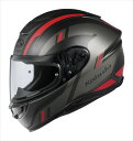 OGK KABUTO(オージーケーカブト) 【4966094609313】 AEROBLADE6 DYNA フラットブラックレッド Sサイズ(55-56) ダイナ バイク用 ヘルメット