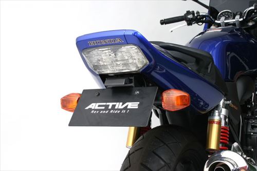 【4月頃入荷予定】ACTIVE(アクティブ) 【4538792912233】 1151102 フェンダーレスKIT BLK LEDナンバー灯付