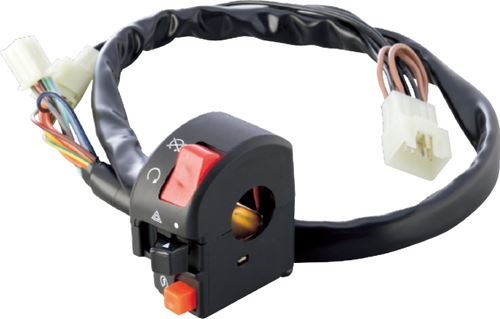ACTIVE(アクティブ) 【4538792469188】 1381406 スイッチKIT TYPE-2スイッチキット TYPE-2アイコンを使った表示とスリムなデザインを採用し、よりシンプルに進化した新型スイッチキット。TYPE-1同様、車種別にカプラーオンでの装着が可能です。スーパースポーツや最新ネイキッドモデルのハンドル廻りをスッキリと仕上げます。● ヘッドライトのオン・オフ機能を廃したシンプルな構成● キル・スターター・ハザード（純正装備車のみ作動）の3機能を搭載● 別売りのスロットルキットとの組み合わせでハンドル廻りもスッキリ● ブレーキスイッチとハザード用のハーネスは分けられ、 装着時間を大幅に軽減 ■スイッチキット TYPE-2HONDA CB400SB '06 〜 '07 国内仕様HONDA CB400SF '06 〜 '07 国内仕様品番　： 1381406JANコード　： 4538792469188備考1　： 国内仕様備考2　： -●写真は実際の製品と異なる場合がございます。●汎用タイプ(未加工)としての販売は行っておりません。●スイッチキットの装着には、スロットルキットが別途必要です。※画像はイメージです商品の詳細な情報については、メーカーサイトでご確認ください。商品及び品番は予告なく変更が行われる事がございます。【ご注文の際の注意事項】●適合・取付・ご使用は、お客様にて判断の上お願い致します。●品切・完売の場合がございますので、受注後に発送予定をご連絡させて頂きます。●画像はイメージとなりますので商品とは色・デザインが異なる場合があります。 ●商品ご到着時に必ず製品に不具合が無いか確認を行ってください。 配送時の破損や製品不具合の場合は、必ず商品ご到着より3日以内にご連絡お願い致します。それ以降にご連絡頂いた場合はご対応出来ない場合がございます。●当店では、商品不良・誤商品発送以外の理由での商品の交換または返品はできません。●お客様のご都合によるキャンセル・交換・返品は一切お受けできませんのであらかじめご了承の上ご注文ください。●お電話、メールにてお問い合わせ頂きましても、お客様都合のキャンセル・返品・交換の対応はすべてお断りさせて頂いております。 ●通信販売には法律上、クーリングオフの規定はございません。　ご注文は慎重にお願い致します。※※こちらの商品はお取り寄せ品となります※※メーカーの在庫状況や商品によっては発送までにお時間を頂く場合がございます。メーカーの在庫も完売している場合がございます。その際はキャンセルをさせていただく場合がございます、予めご了承ください。