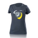 【受注発注品】 【4538792237152】 ウィメンズ ライフスタイルTシャツ MESH ブルーグレー Sサイズ (100%コットン) AKRAPOVIC(4)