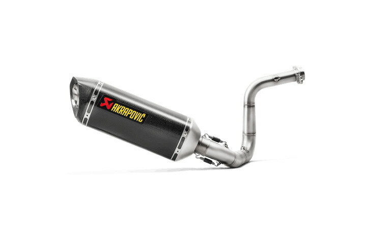 【4538792865348】 RACING LINE (1-1) カーボンBMW G310R 17-23/G310GS 17-23 AKRAPOVIC