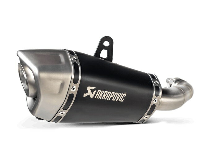 【4538792912899】 SLIP ON LINE チタン ブラックGROM 21-23 AKRAPOVIC