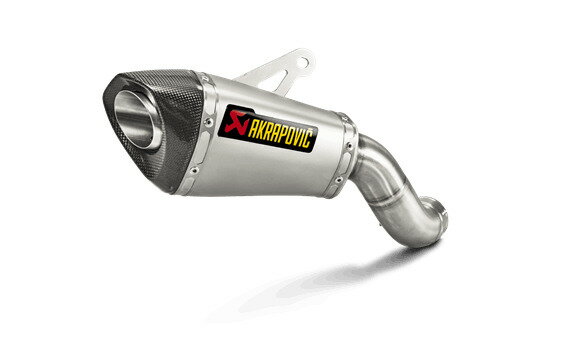 【受注発注品】 【4538792844886】 SLIP ON LINE チタン Z900 17-23 AKRAPOVIC