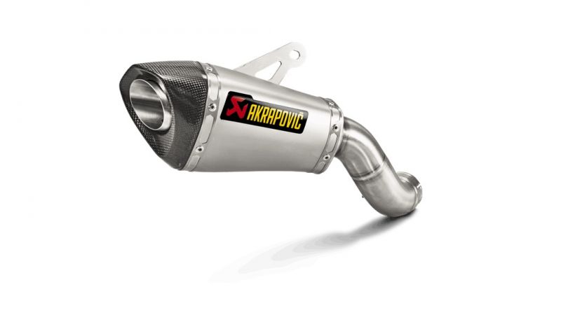 【受注発注品】 【4538792890814】 SLIP ON LINE チタン Z900 20-23 AKRAPOVIC