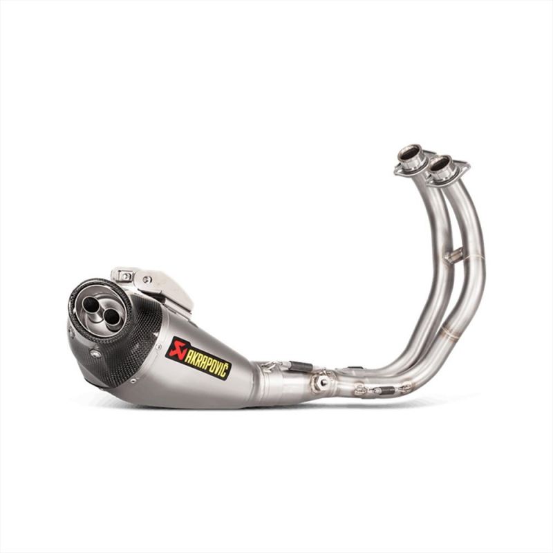 【4538792830438】 e4仕様RACING LINE(2-1)チタンMT-07 14-20/XSR700 16-20/TRACER700 16-20 AKRAPOVIC