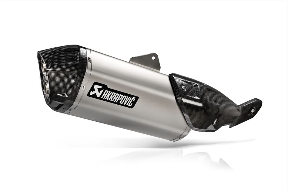 【4550255910556】 AKRAPOVIC スリップオンライン チタン EC／ECE V-STROM800DE 23 アクラポビッチ