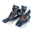 【4521407260300】 Y’S GEAR ワイズギア YAL03-K ブロックフローシューズ ネイビー 23.5 YAMAHA(ヤマハ)