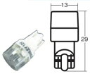 ポスト投函便 スタンレー 【4907894136623】 SL11Z 12V0.6W ハイPLED T10互換ホワイトW2.1X9.5d