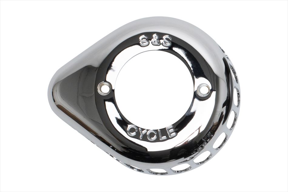 【4550255515447】 S＆S エアスティンガーステルス ティアドロップ クローム カバー単体 エスアンドエスサイクル