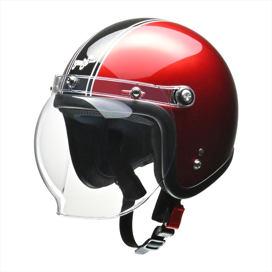 Honda(ホンダ) 0SHGC-JC1D-RL ダックス ヘルメット (RED/BLACK) L