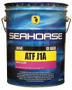 SEAHORSE 【4933917100401】 60720 ATF J1A 駆動系オイル JASO 1A 適合 20Lペール缶×1缶 カラー:赤 シーホース