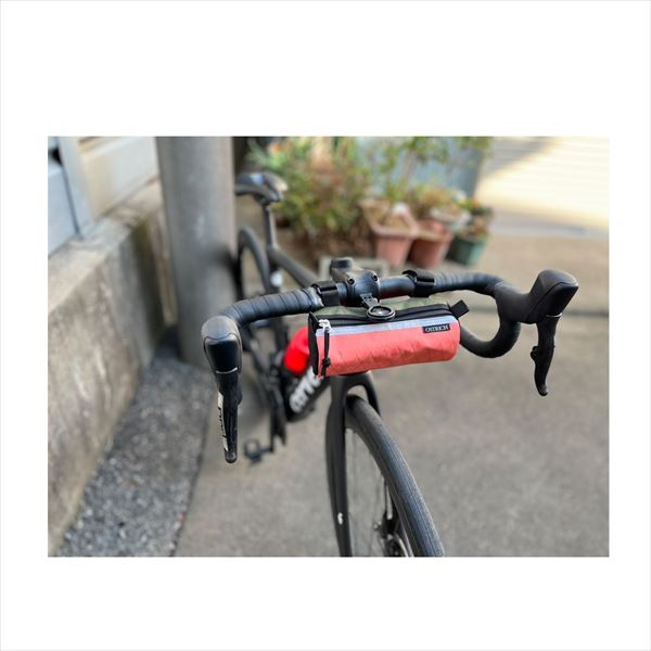 OSTRICH/オーストリッチ 【4562163946053】 【限定色】POTARI フロントX コンパクト コーラルピンク 自転車 携帯 小物 ペットボトル...