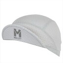 MILLET/ミレー 【3515720392221】 00300621 DRYNAMIC THROUGH CAP　L　SILVER 　ドライナミック　キャップ　帽子　ヘルメットライナー　ドライ　メッシュ　ウェア