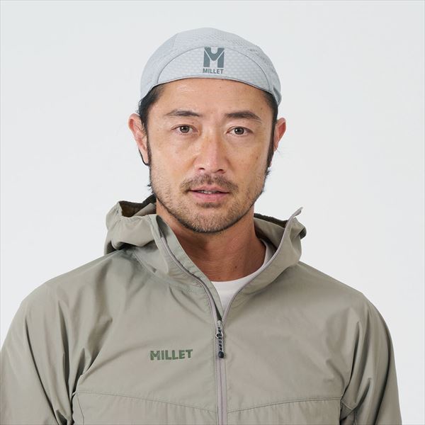 MILLET/ミレー 【3515720392221】 00300621 DRYNAMIC THROUGH CAP　L　SILVER 　ドライナミック　キャップ　帽子　ヘルメットライナー　ドライ　メッシュ　ウェア 3