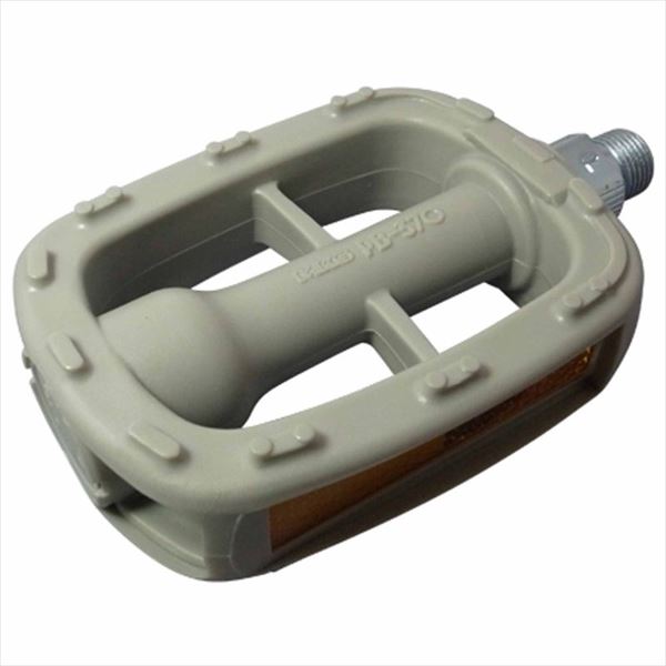 Other - 三ヶ島製作所 【4560369002122】 ペダル PB-370 1/2スピンドル グレー 自転車ペダル サイクル 部品 パーツ スポーツ自転車