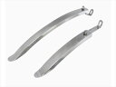 【4938402725176】 L-STAR ALLOY SIMPLE FENDER シルバー シンプル フェンダー 自転車 泥除け 雨 L-STAR