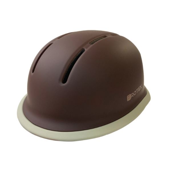PROTEX ヘルメット　カジュアル SGヘルメット HAT ブラウン 通勤 通学 サイクリング クロスバイク ロードバイク シティサイクル 自転車(4)