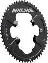 MICHE ミケ 【4965685426919】 UTG R92 FC-R9200対応 アウターチェーンリング 58T ブラック シマノ12S用 自転車