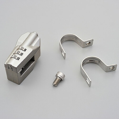 YAMAHA ヤマハ Q5K-DAY-095-205 ヘルメットロックダイヤルタイプ ロックホルダー　シルバー　PAS用　アクセサリー 鍵　盗難防止　Q5KDAY095205