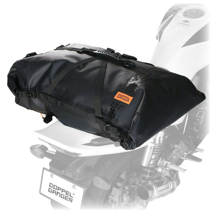  DBT427-BK ターポリンツーリングシートバッグ 60L バイク用