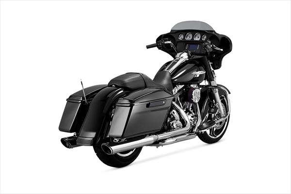 バンスアンドハインズ 【4548916450848】 VANCE HINES DresserDuals ドレッサーデュアルズ ヘッドパイプ クローム マフラー TOURING 09-16