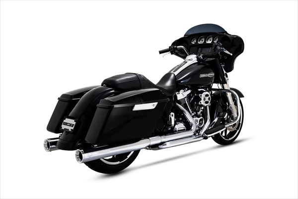 バンスアンドハインズ 【4550255844042】 VANCE HINES Dresser Duals PCX ドレッサーデュアル ヘッドパイプ クローム マフラー TOURING（M8） 17-22