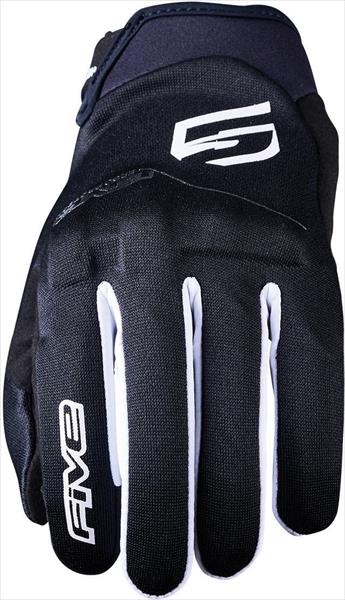 FIVE ファイブ 3841300101663 GLOBE EVO : BLACK WHITE XL グローブ バイク用