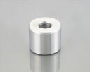 定形外 【4990852057122】 0900-093-00067 アルミスペーサーカラー(シルバー/φ10)(1PCS)(22X25) KITACO(キタコ...