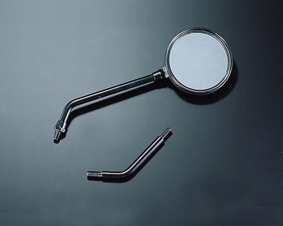 【4990852121052】 101-66-0600-51 ZIIミラーセイネジ/10MM/ブラック KITACO(キタコ)