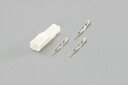 定形外 【4990852074433】 0900-755-02074 コネクターセット ホンダテール 3極/オス(白)/1SET KITACO(キタコ)