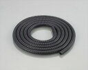 ゆうパケ 【4990852043248】 0900-755-05000 コルゲートチューブ 内径φ7×2m(ブラック)/1ヶ KITACO(キタコ)