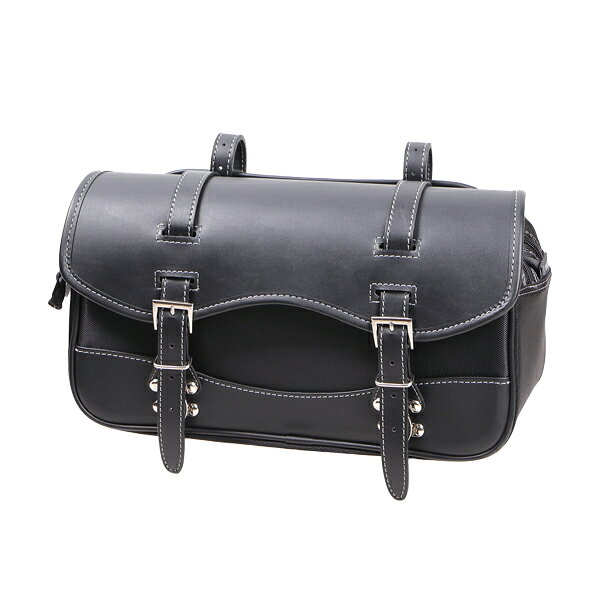 Saddle Bag - 【4524486095283】 NB-192 NB-192 マフラー側ナイロンサドルバッグ BK デグナー(DEGNER)