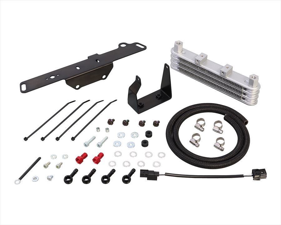 【4990852125777】 360-1432100 スーパーオイルクーラーKIT　3段コア・フレーム下部マウント KITACO(キタコ)