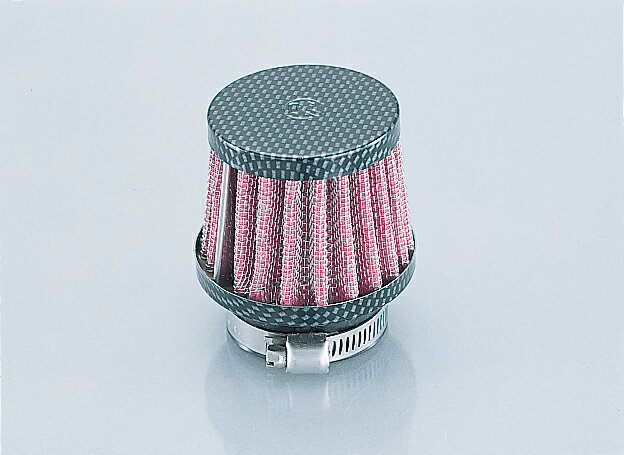 【4990852512607】 515-0100350 パワーフィルター（ストレート）φ35　カーボンタイプ KITACO(キタコ)