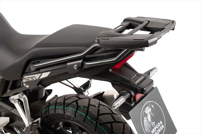 ヘプコアンドベッカー 【4550646073600】 ヘプコ＆ベッカ トップケースキャリア イージーラック アンスラサイト NX400／500 24