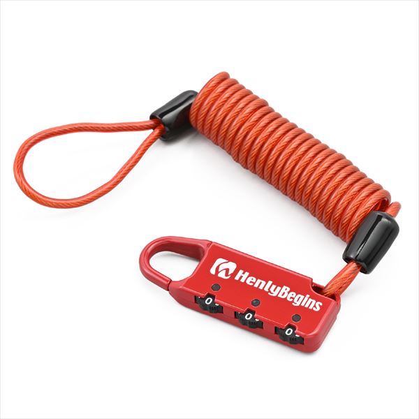 定形外 ヘンリービギンズ(Henly Begins) 【4909449633441】 45845 HB DLK120R ダイヤルロック カールアカ