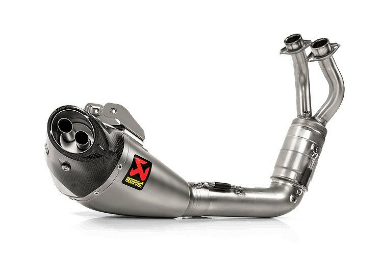 【ACTIVE(アクティブ)】 S-Y7R8-HEGEHT EC仕様RACING LINE(2-1) チタン AKRAPOVIC YAMAHA MT-07(ABS) 21