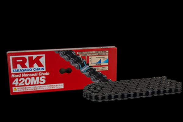 RK(アールケージャパン) 【4935531335535】 RK420MS-STEEL-130L　ドライブチェーン　スチール