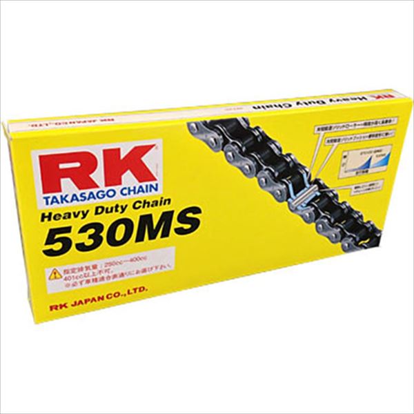 RK(アールケージャパン) 【4935531342281】 RK530MS-STEEL-120L　ドライブチェーン　スチール