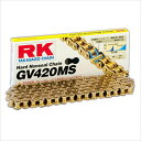 RK(アールケージャパン) 【4935531343004】 RK420MS-EDGOLD130L ドライブチェーン ゴールド