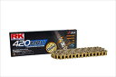 RK(アールケージャパン) 【4935531343035】 RK420MRU-EDGOLD100L ドライブチェーン ゴールド