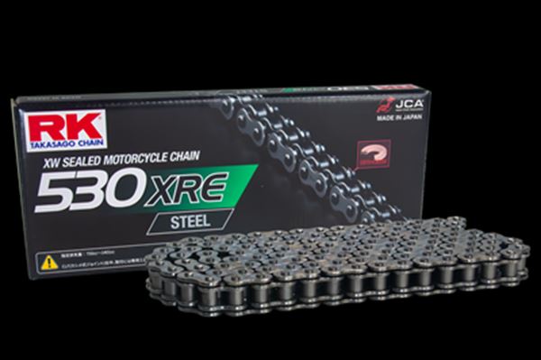 RK(アールケージャパン) 【4935531347118】 RK530XRE-STEEL-120L　ドライブチェーン　スチール