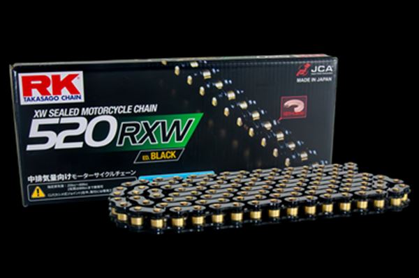 RK(アールケージャパン) 【4935531347279】 RK520XRE-ED-BLACK120L　ドライブチェーン　ブラック