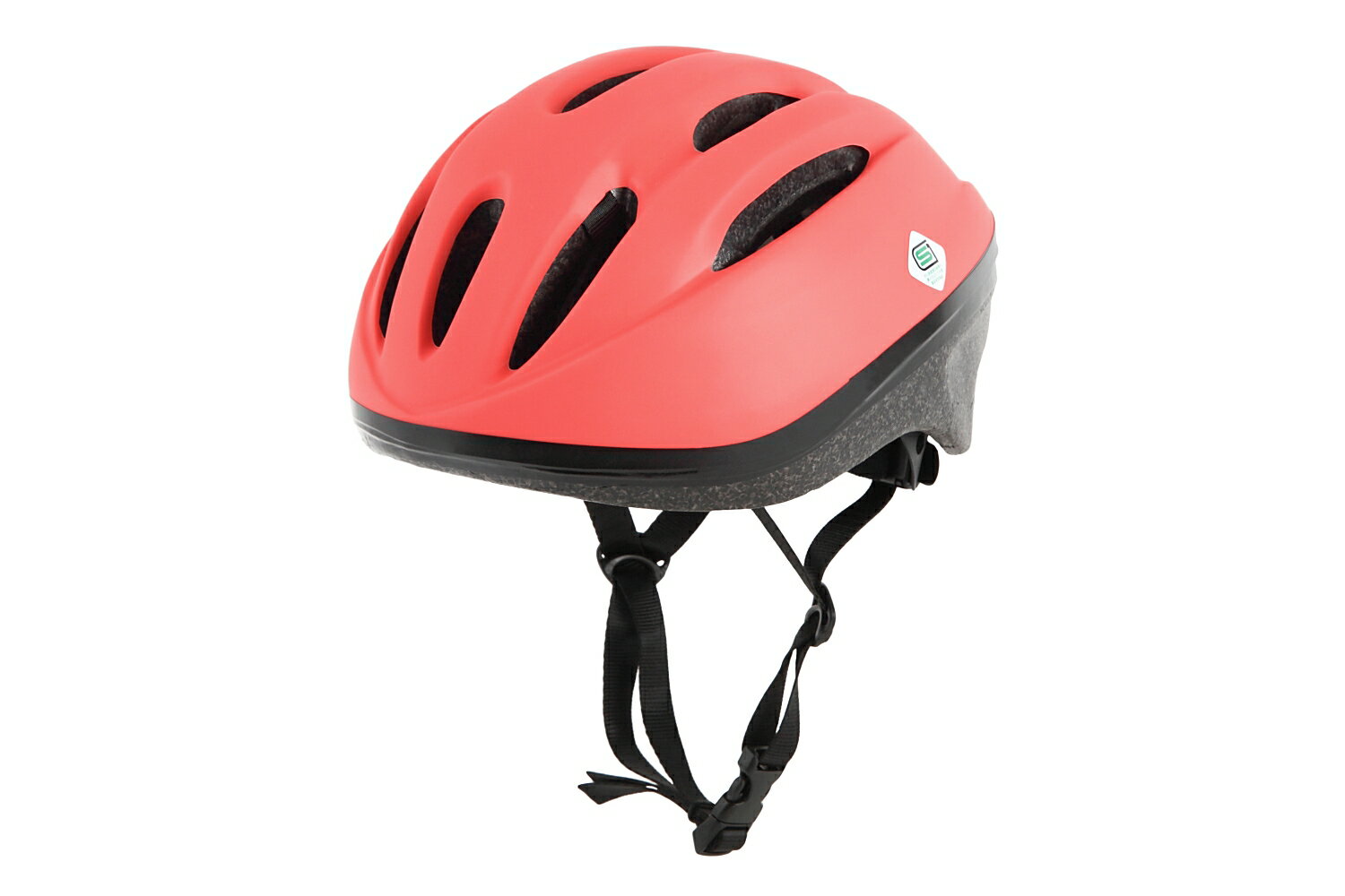 【送料無料】【オリンパス(ORINPAS)】 【4960965966734】キッズヘルメットOMV-10 Mサイズ コーラルレッド 16-0330