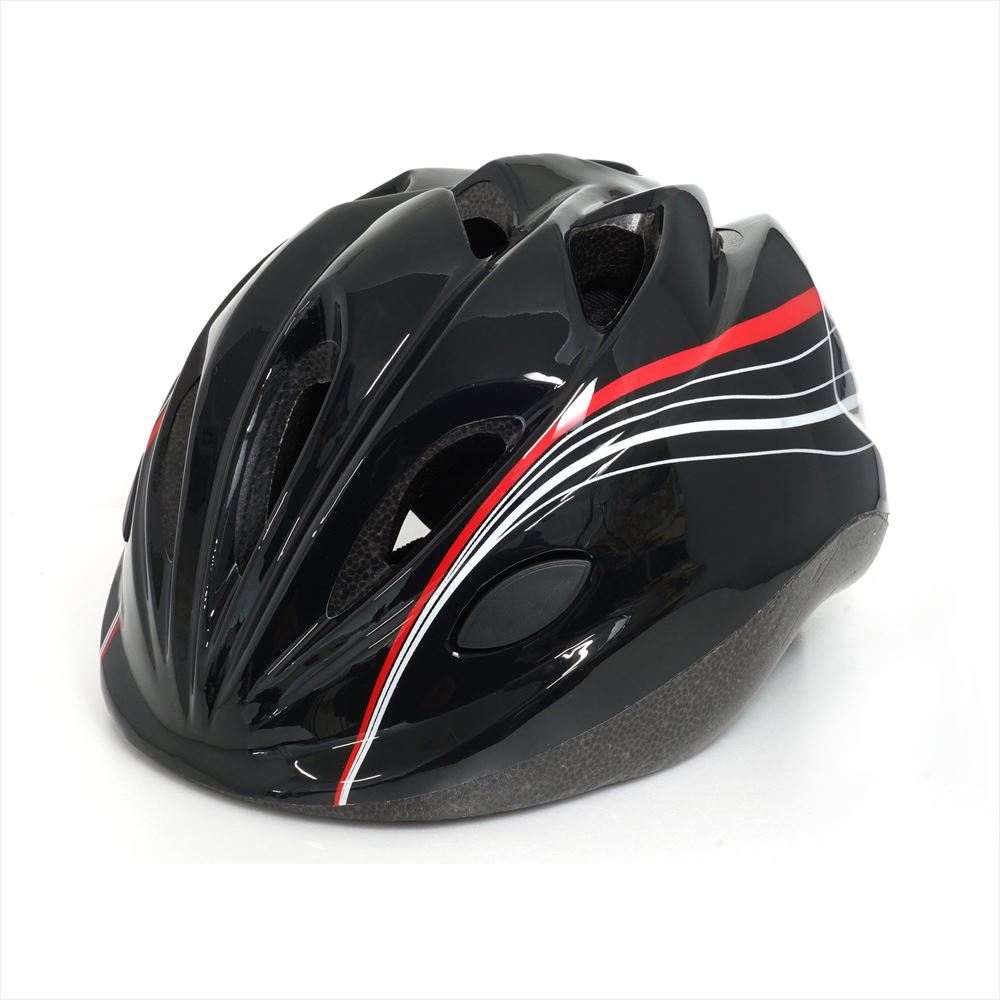 サギサカ 【4973291464379】 46437 Jrヘルメット SG M(52-56cm) ブラック 女の子用 男の子用 小学生 自転車用 ジュニアヘルメ...