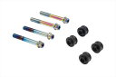 プロト 【4550255891381】 オフセットカラーマウントボルトセット 適合キャリパーA フランジ六角 チタン色 Z900RS/CAFE 18-23 φ3...