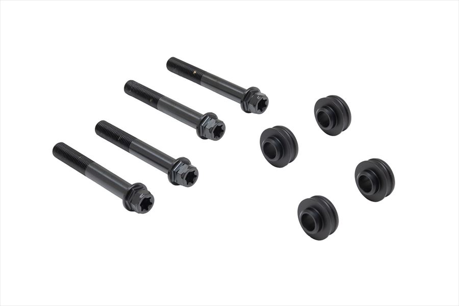 プロト 【4550255891848】 オフセットカラーマウントボルトセット 適合キャリパーB フランジ六角 ブラック KATANA 19-23 φ310（ノーマル）